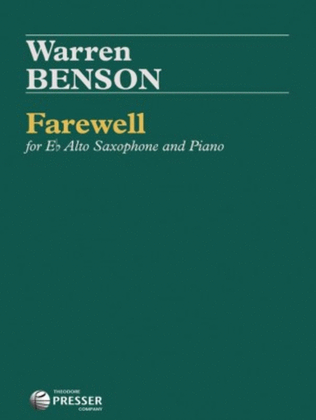 Book cover for Farewell