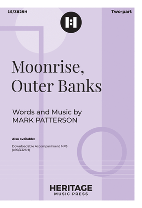 Book cover for Moonrise, Outer Banks