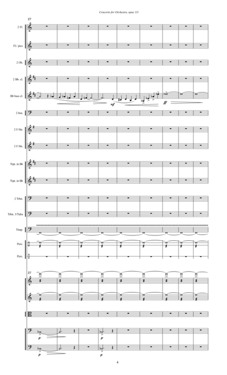 Concerto for Orchestra, opus 111 (2005, rev. 2010) 