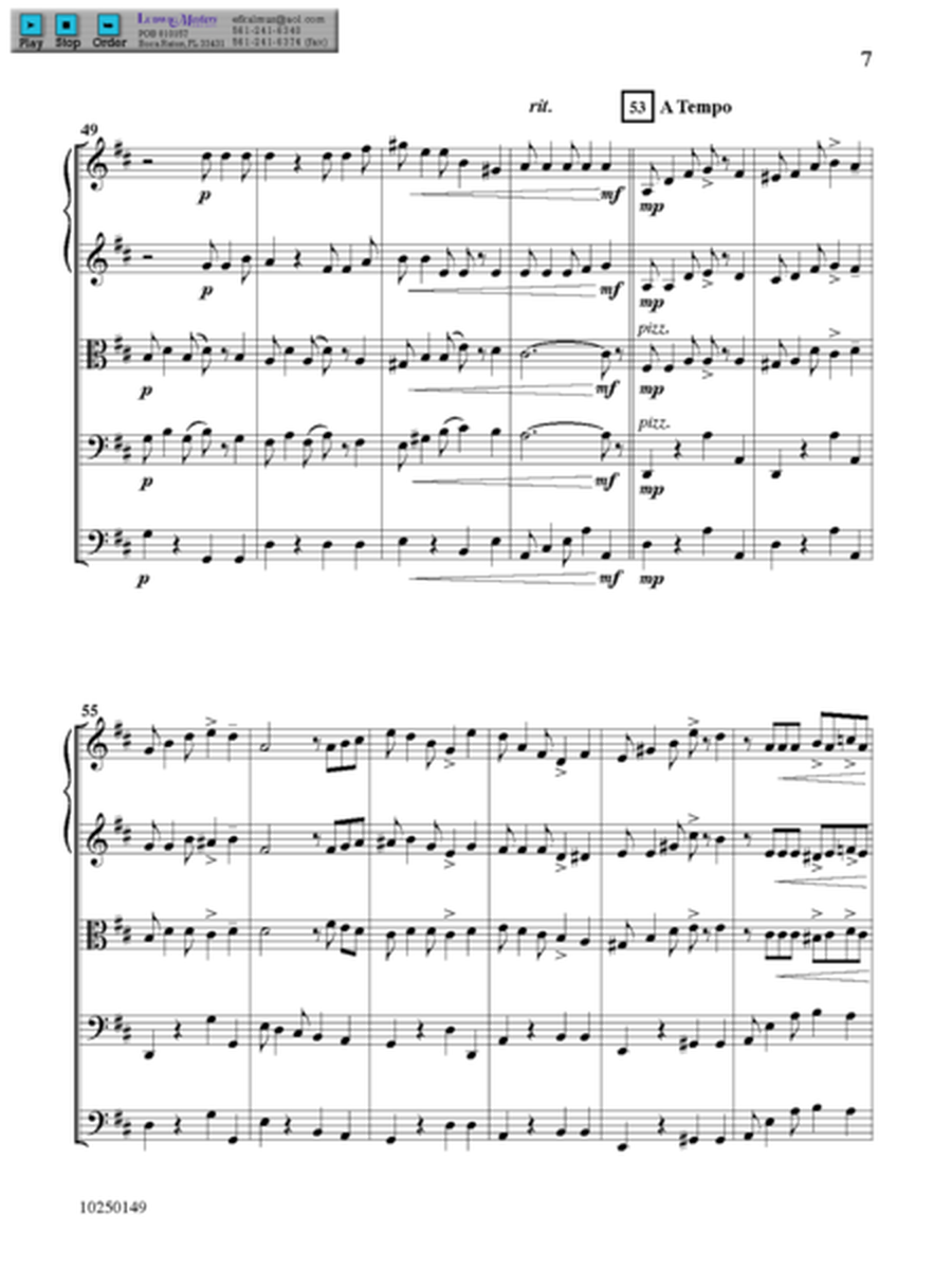 Twilight Tango - Score & Parts