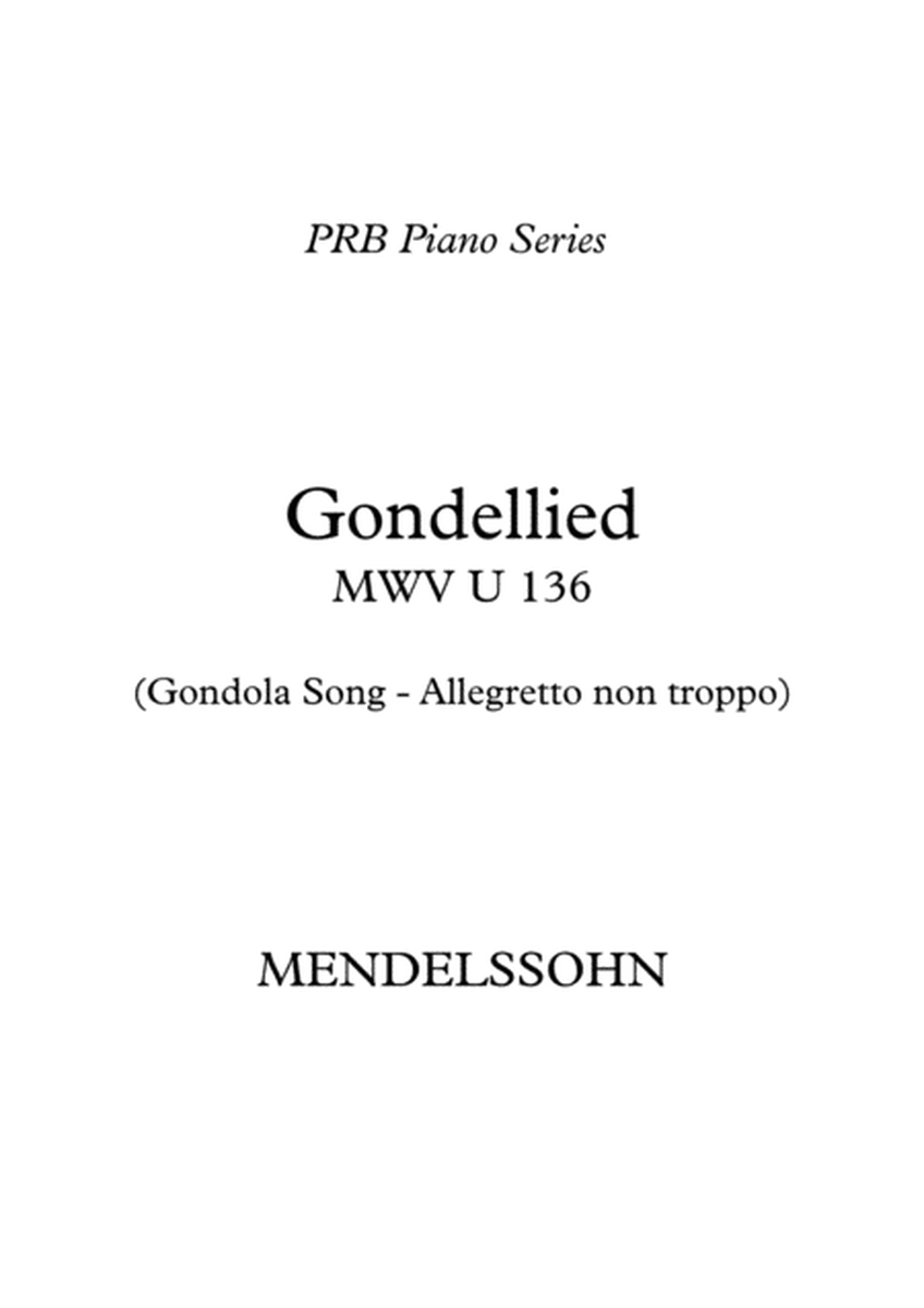 PRB Piano Series - Gondola Song (Mendelssohn) image number null