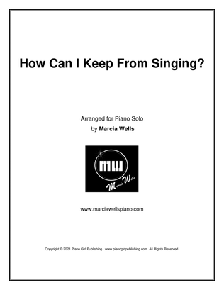 Book cover for How Can I Keep From Singing?