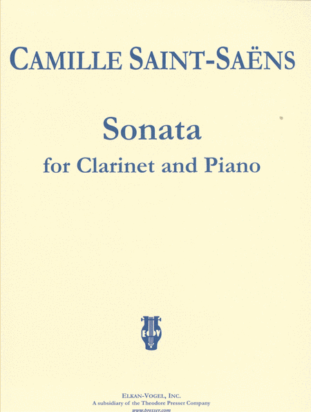 Camille Saint Saens : Sonata