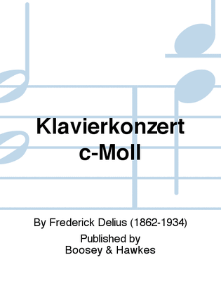 Book cover for Klavierkonzert c-Moll