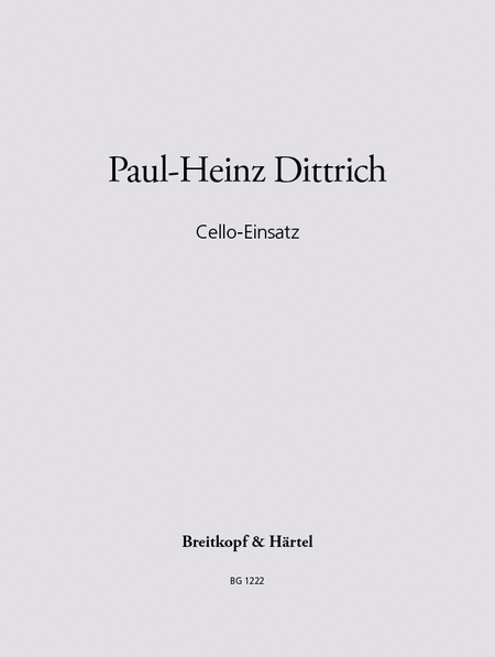 Cello-Einsatz