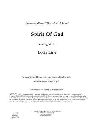 Book cover for Spirit Of God Descend Upon My Heart