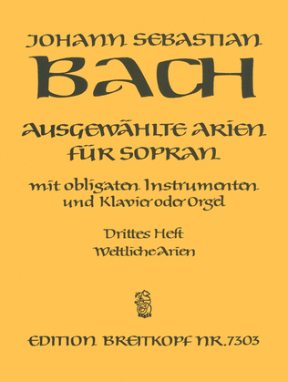 Book cover for Selected Arias for Soprano