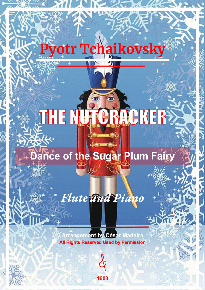 Dance of the Sugar Plum Fairy - Flute and Piano (Full Score) image number null