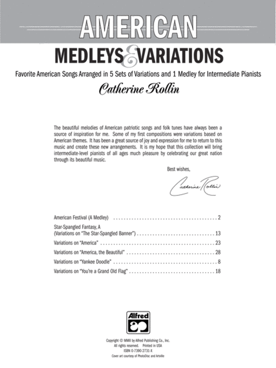 American Medleys & Variations