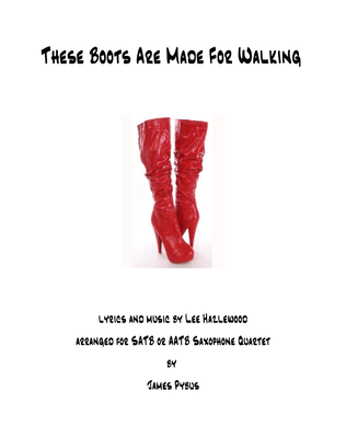 Book cover for These Boots Are Made For Walkin'
