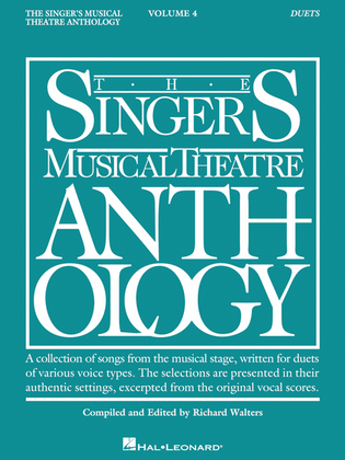 Book cover for The Singer's Musical Theatre Anthology: Duets – Volume 4
