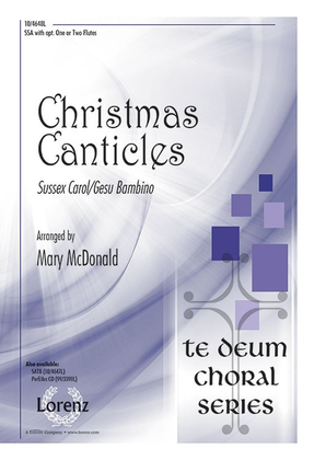 Book cover for Christmas Canticles