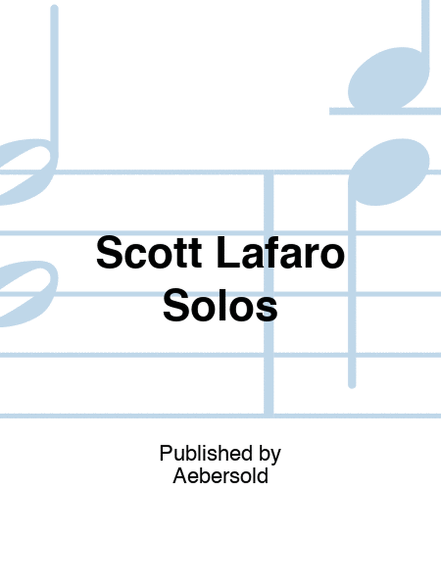 Scott Lafaro Solos