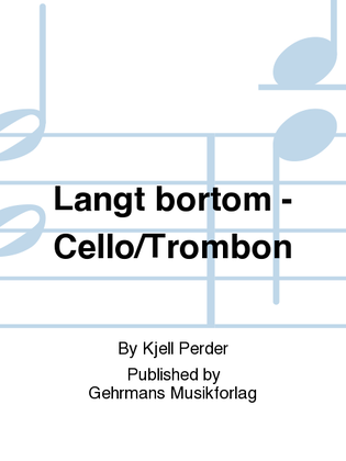 Book cover for Langt bortom - Cello/Trombon