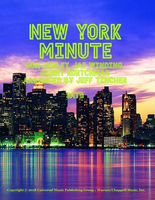 Book cover for New York Minute