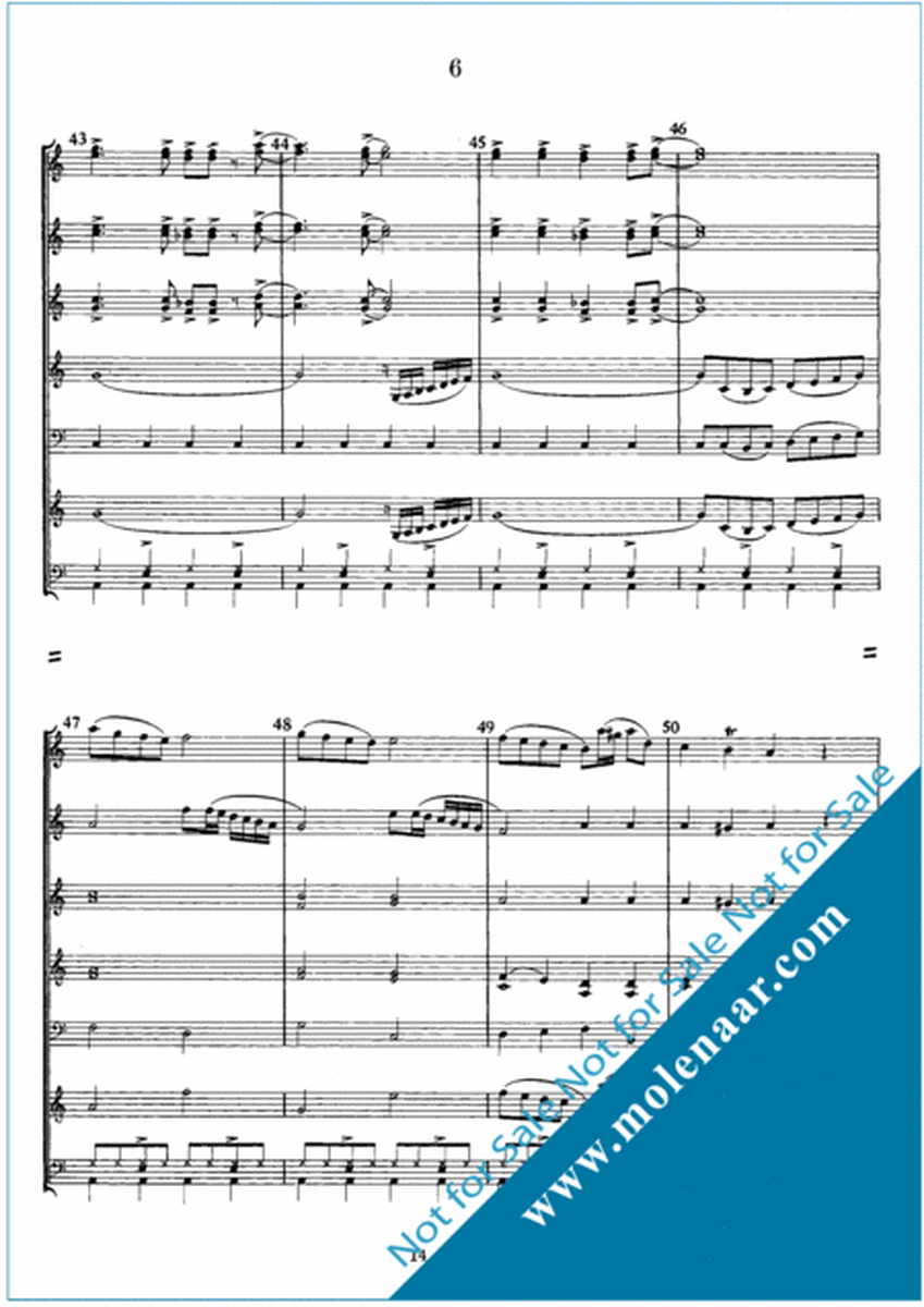 Sinfonia Alla Barocco by Ted Huggens Accordion Orchestra - Sheet Music