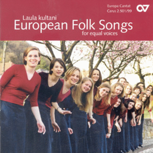 Book cover for Choral collection European Folksongs (Chorbuch European Folksongs) [equal voices]