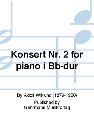 Konsert Nr. 2 for piano i Bb-dur