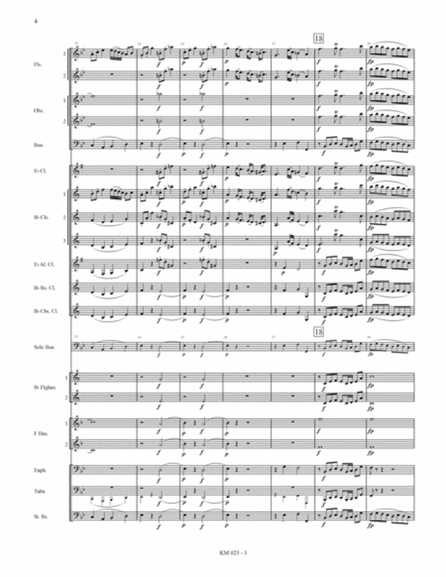 Bassoon Concerto in B-flat major (8/5 x 11)