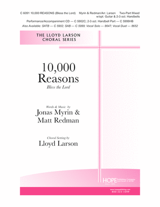 Book cover for 10,000 Reasons (Bless the Lord)