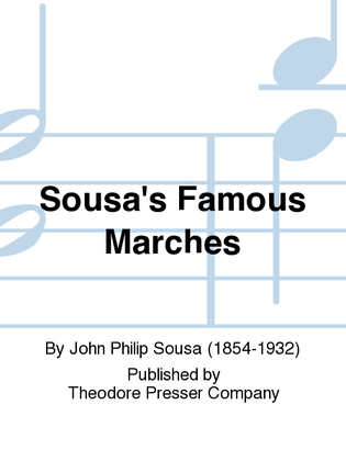 Book cover for Sousa's Famous Marches