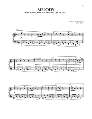 Book cover for Melody, Op. 68, No. 1