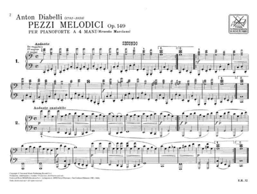 Pezzi Melodici Nell Estensione Di 5 Note, Op. 149