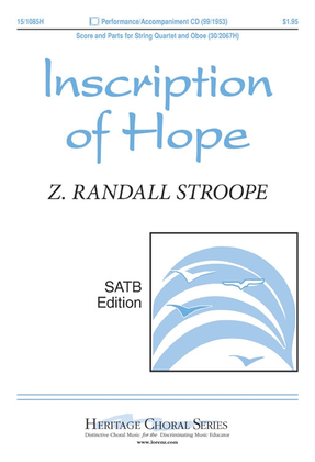 Book cover for Inscription of Hope