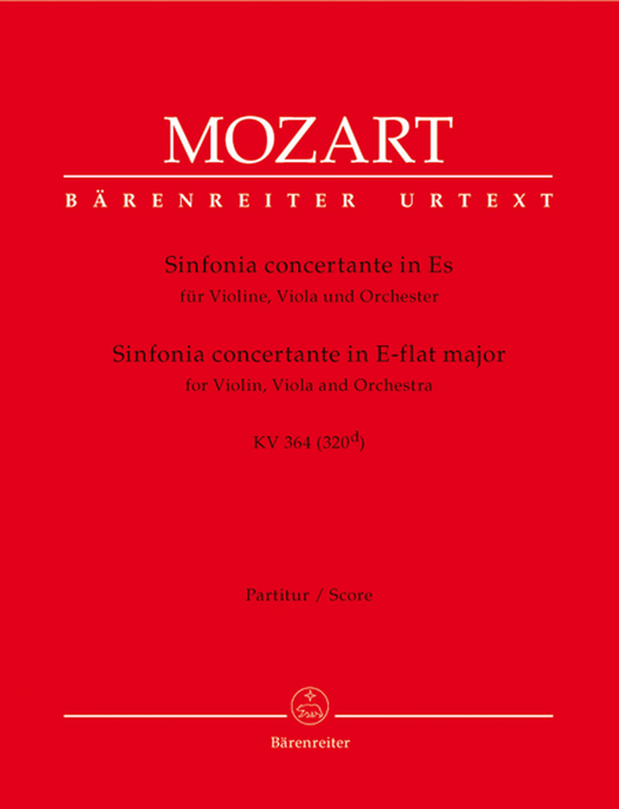 Sinfonia concertante for Violin, Viola and Orchestra E flat major, KV 364 (320d)