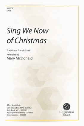 Book cover for Sing We Now of Christmas