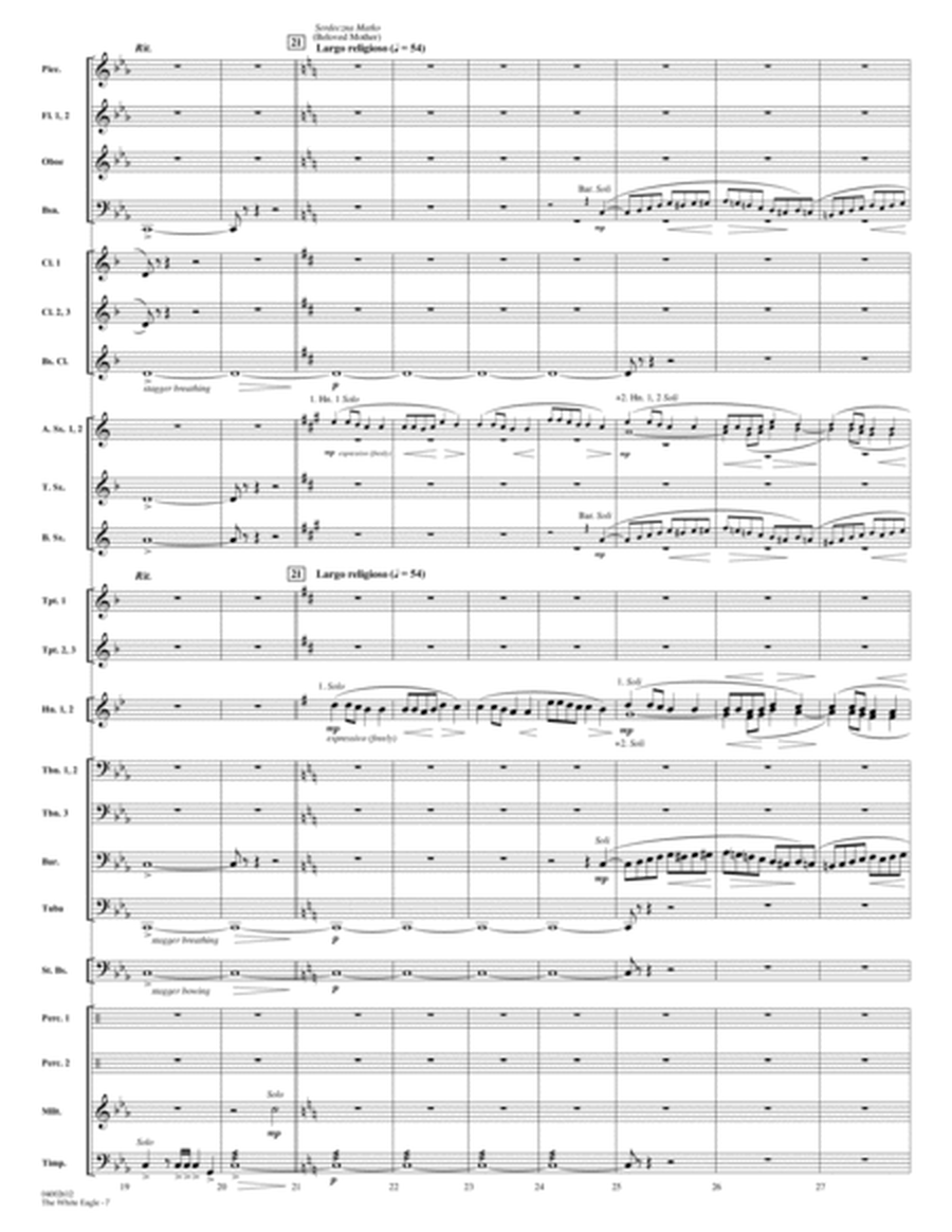 The White Eagle (A Polish Rhapsody) - Full Score