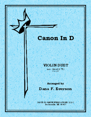 Book cover for Canon In D