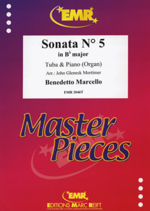 Book cover for Sonata No. 5 in Bb Major