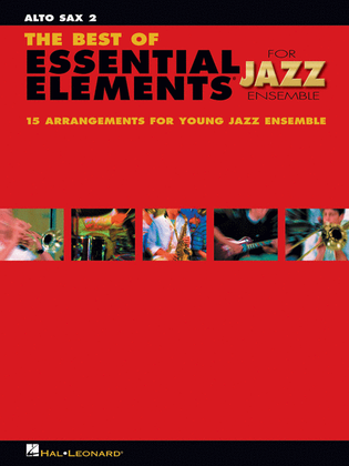 Book cover for The Best of Essential Elements for Jazz Ensemble