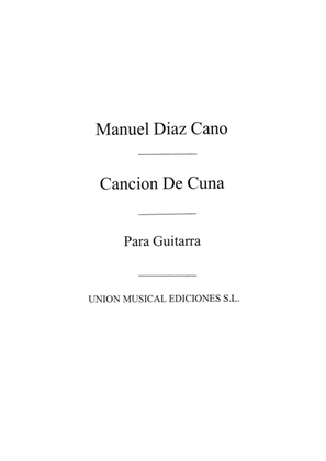 Book cover for Cancion De Cuna