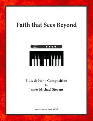 Book cover for Faith that Sees Beyond - Flute & Piano