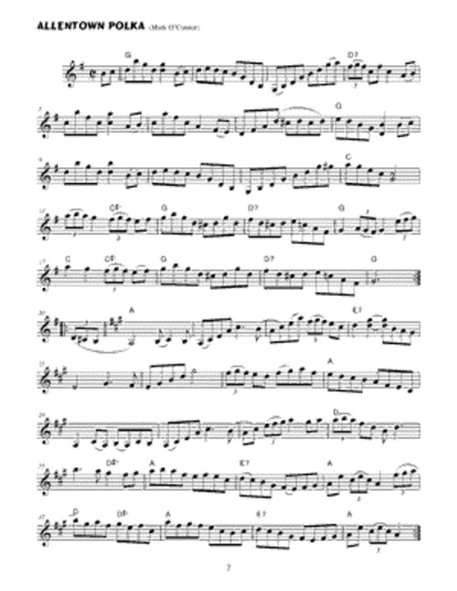 Favorite American Polkas and Jigs for Fiddle