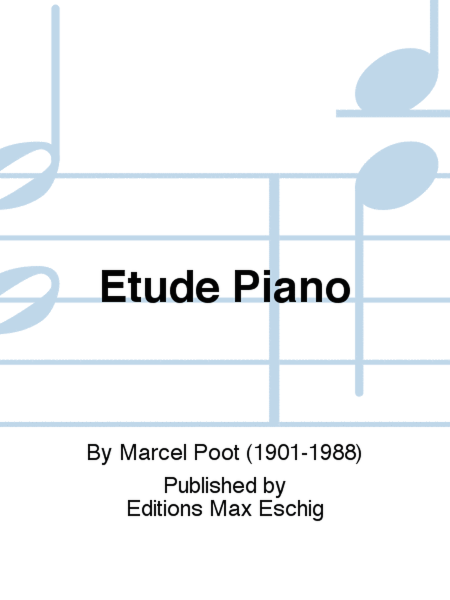 Etude Piano