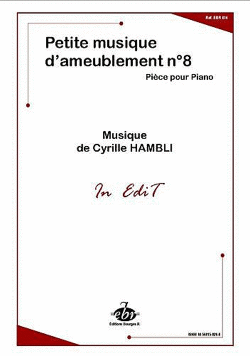 Petite Musique D'Ameublement No.8 image number null
