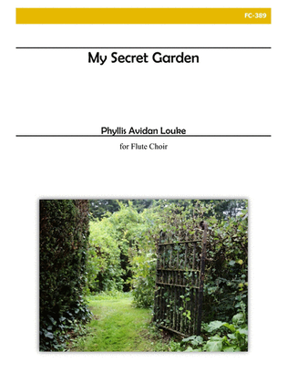 Book cover for My Secret Garden for Flute Choir