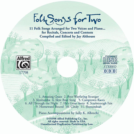 Folk Songs For Two/cd