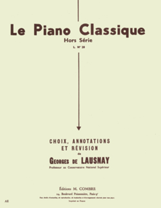 Book cover for Le Piano classique Hors serie No. 20