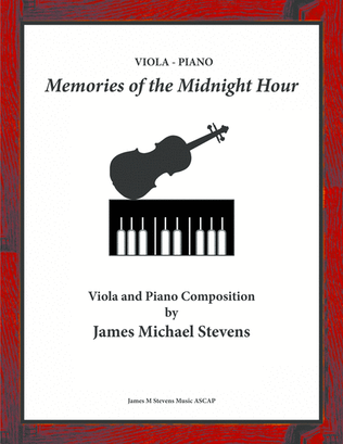 Book cover for Memories of the Midnight Hour - Viola & Piano