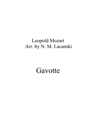 Book cover for Gavotte