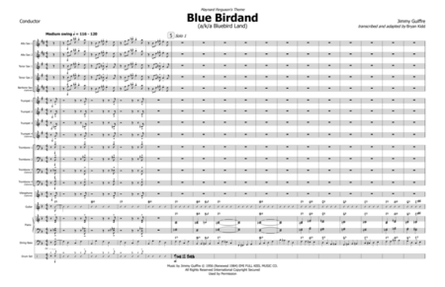 Bluebird Land - Score Only image number null