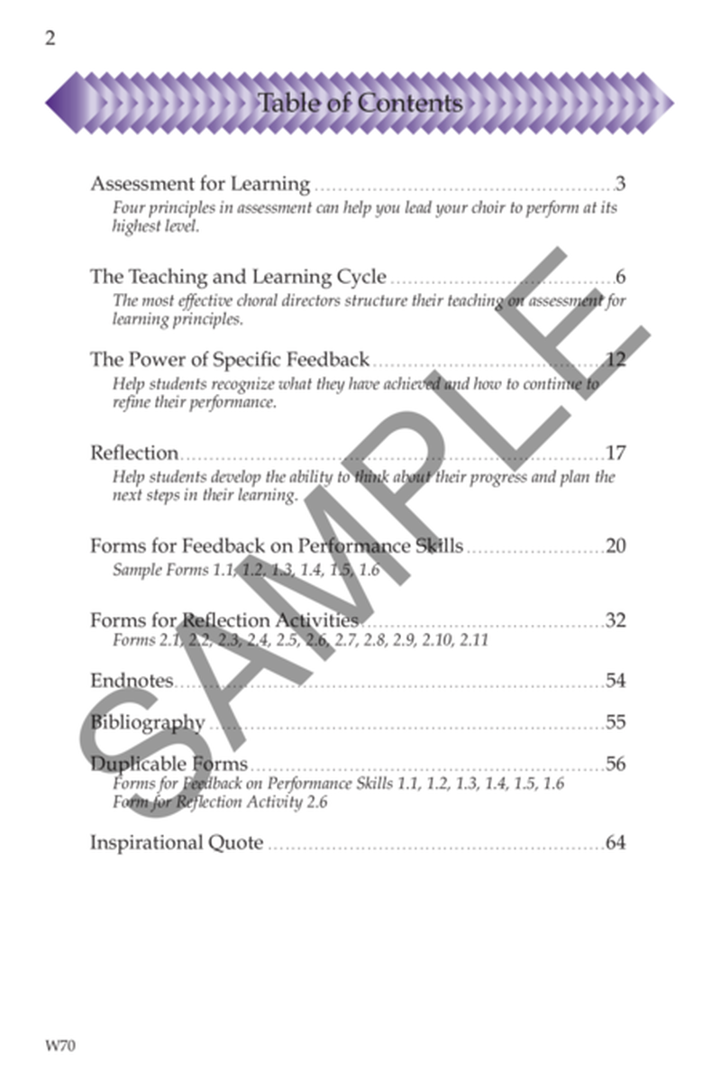 Maximizing Student Performance: Performance Assessment and Reflection in Choral Ensembles