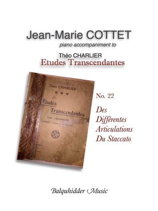 Book cover for Charlier Etude No. 22