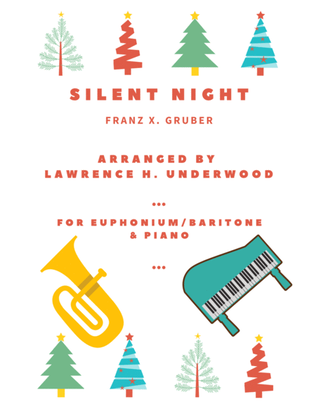 Book cover for Silent Night for Euphonium or Baritone