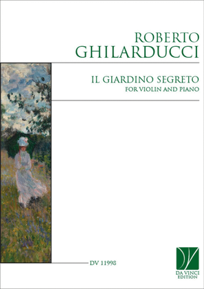 Book cover for Il giardino segreto, for Violin and Piano