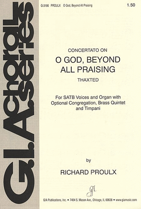 Book cover for O God, Beyond All Praising